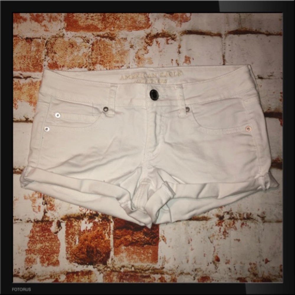 American Eagle Super Low Shortie Shorts